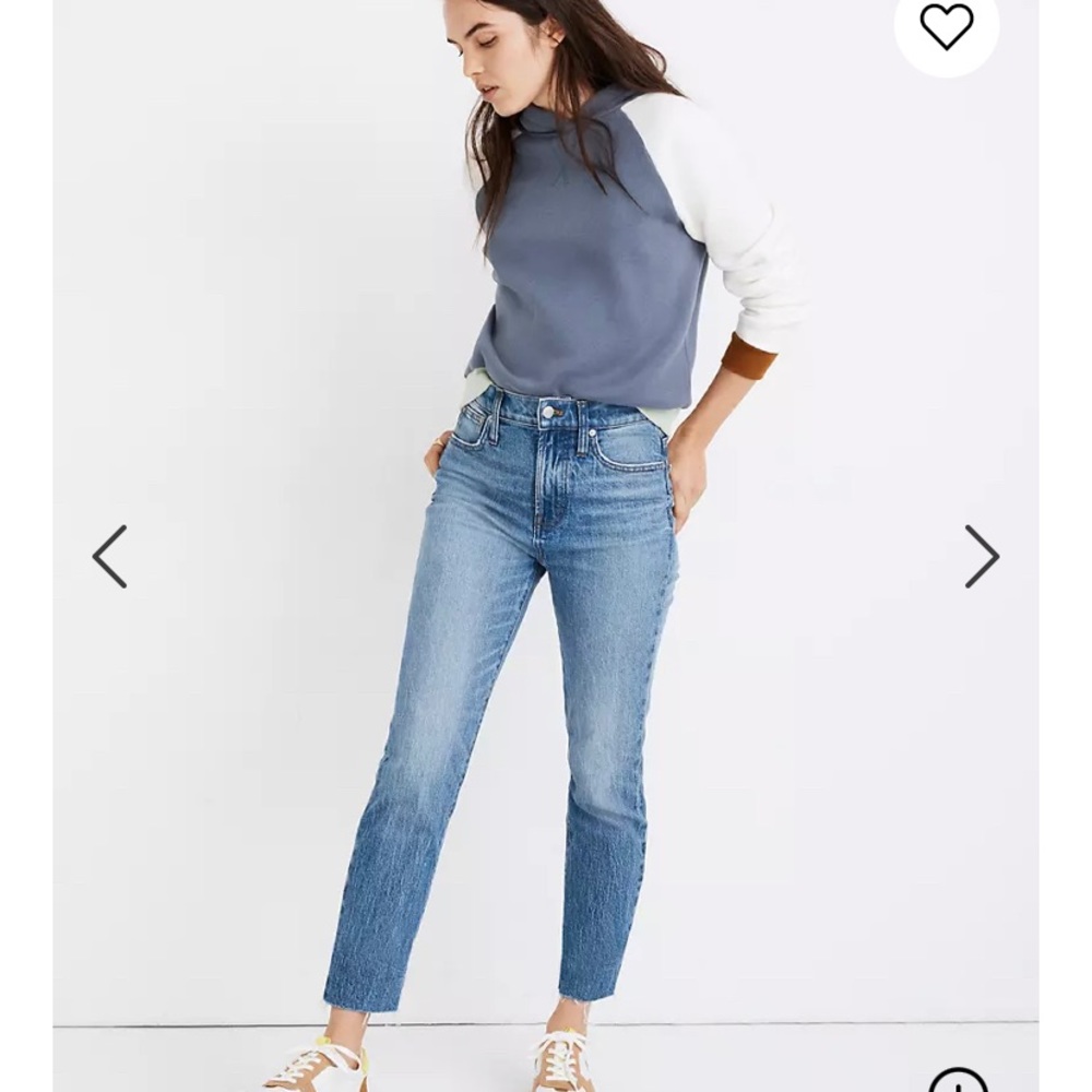 Petite Perfect Vintage in Enmore Wash: Raw-Hem